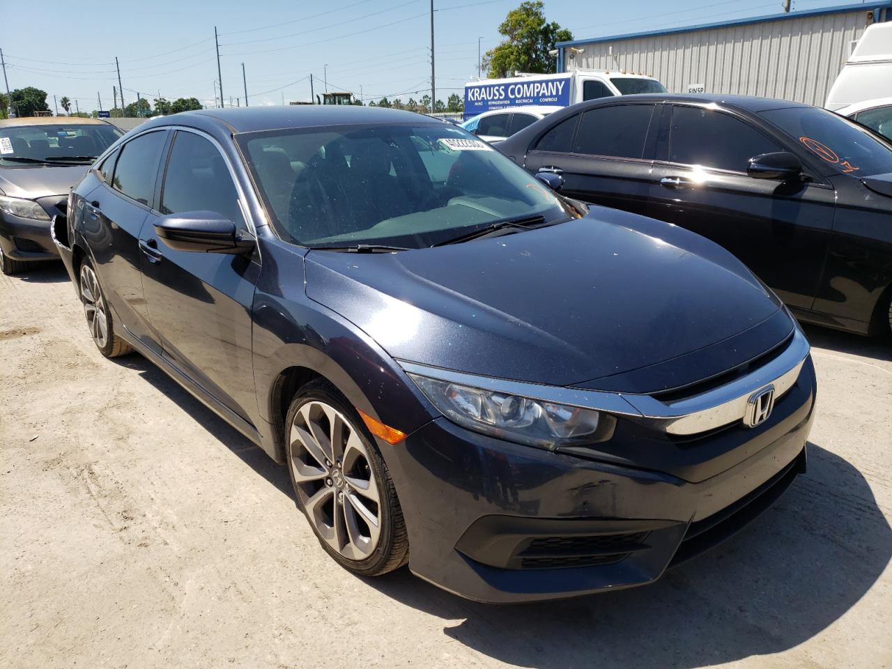 HONDA CIVIC LX 2016 with VIN 19XFC2F52GE098885 - Photo from auction