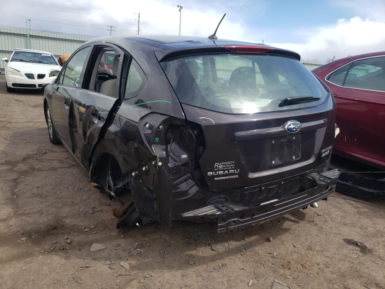 Photo 3 from auction – 2013 SUBARU IMPREZA PR with VIN JF1GPAC68D2819144