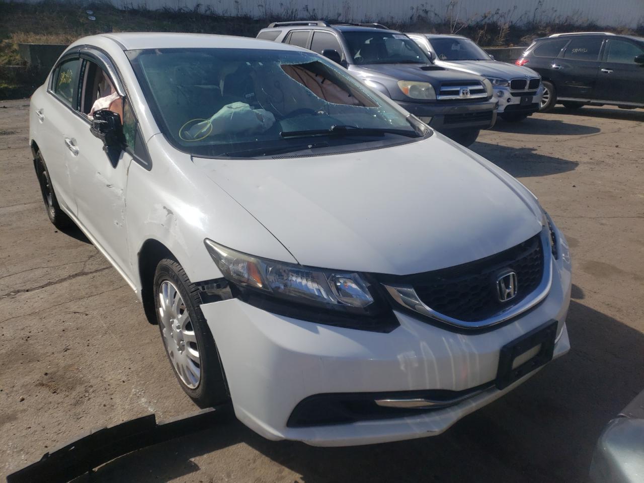 HONDA CIVIC LX 2014 with VIN 2HGFB2F56EH509033 - Photo from auction