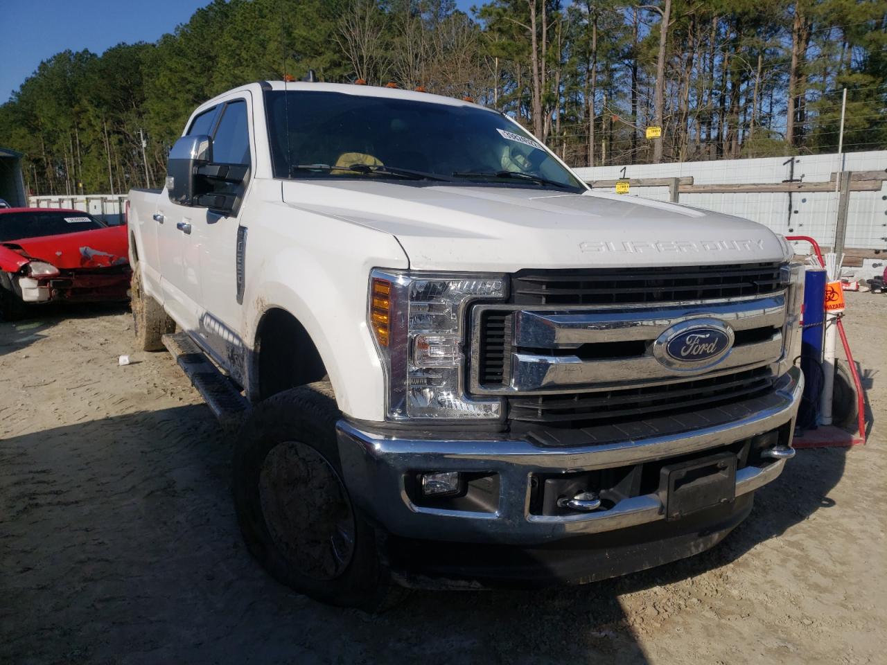 FORD F250 SUPER 2019 with VIN 1FT7W2B64KEE51612 - Photo from auction