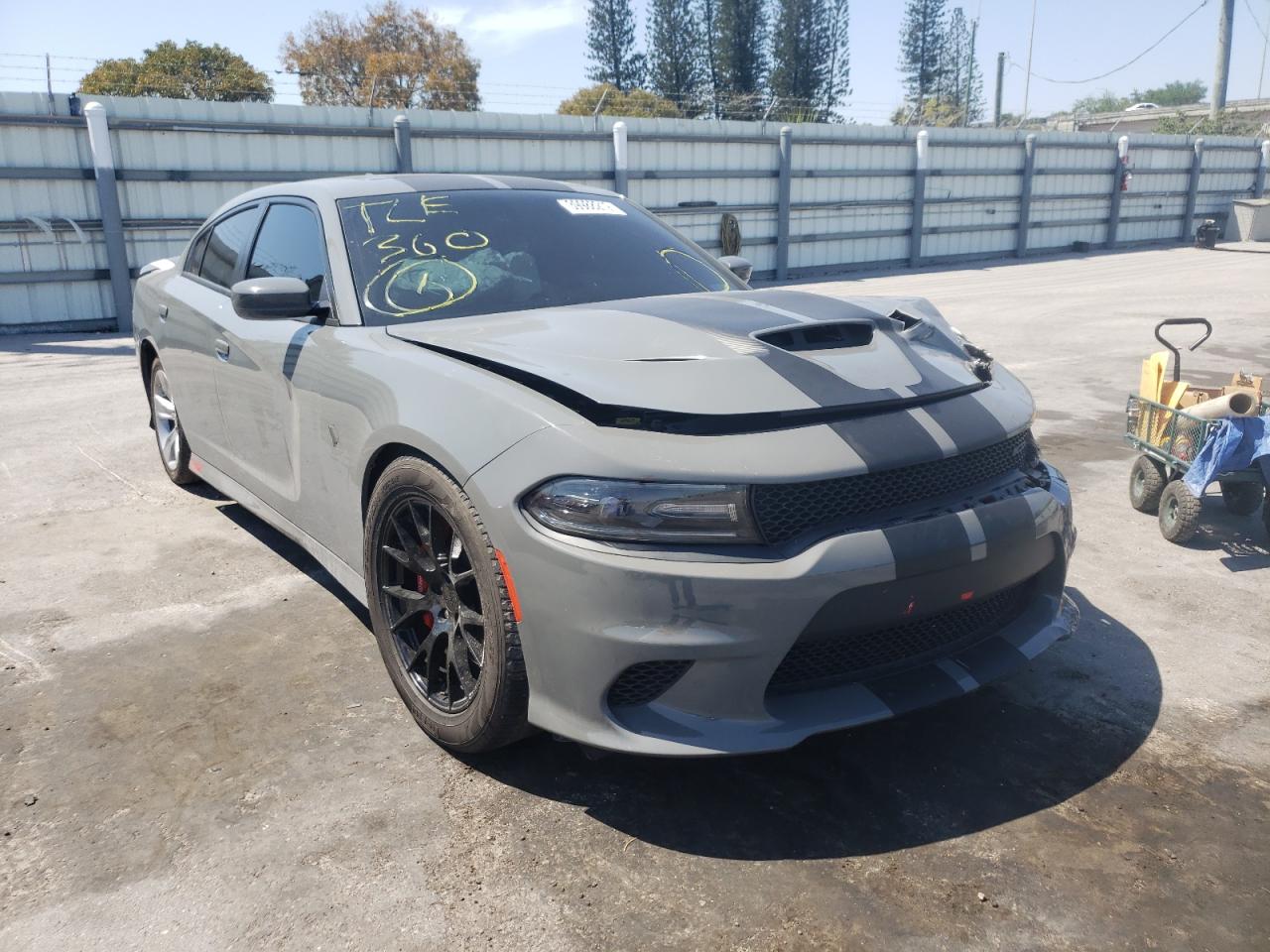 DODGE CHARGER SR 2018 with VIN 2C3CDXL99JH335134 - Photo from auction