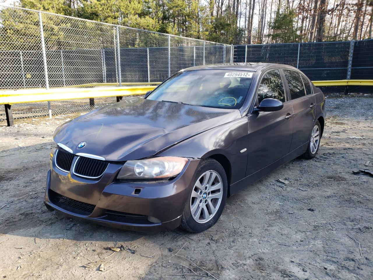 Photo 2 from auction – 2007 BMW 328 XI with VIN WBAVC93517KX61334