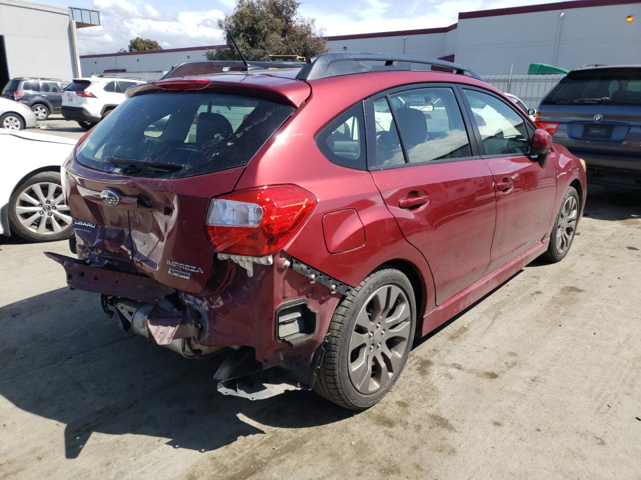 Photo 4 from auction – 2013 SUBARU IMPREZA SP with VIN JF1GPAU6XD2848014