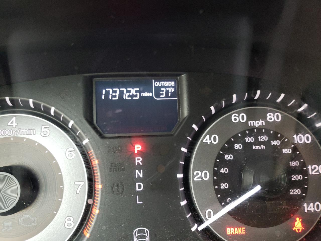 Photo 8 from auction – 2014 HONDA ODYSSEY EX with VIN 5FNRL5H65EB132118