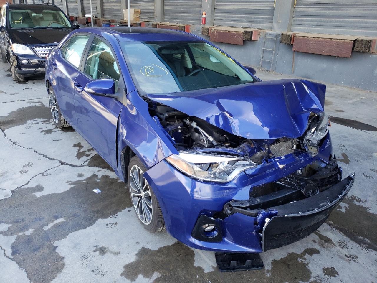 TOYOTA COROLLA L 2015 with VIN 5YFBURHE5FP247014 - Photo from auction