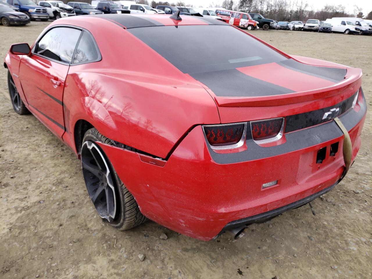 Photo 3 from auction – 2012 CHEVROLET CAMARO LS with VIN 2G1FA1E31C9203093