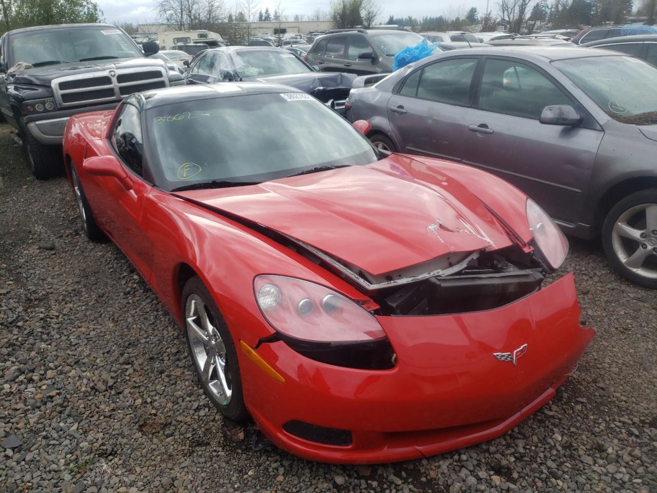 Photo 1 from auction – 2008 CHEVROLET CORVETTE with VIN 1G1YY26W885122518