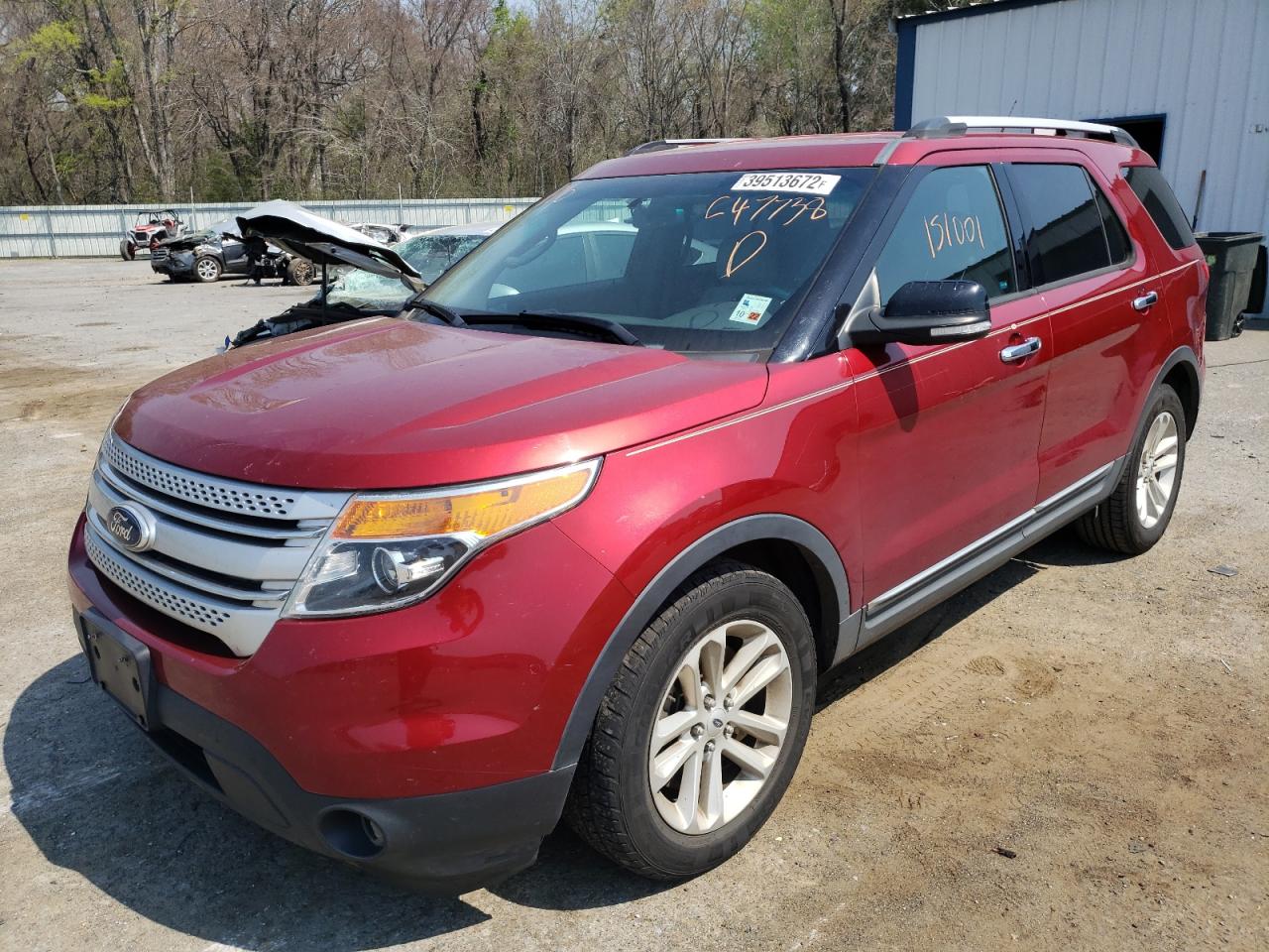 Photo 2 from auction – 2013 FORD EXPLORER X with VIN 1FM5K7D81DGC47738
