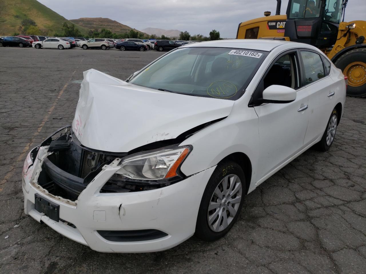Photo 2 from auction – 2014 NISSAN SENTRA S with VIN 3N1AB7AP3EY263313