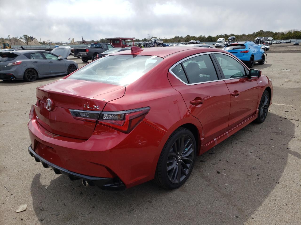 Photo 4 from auction – 2022 ACURA ILX PREMIU with VIN 19UDE2F86NA003449