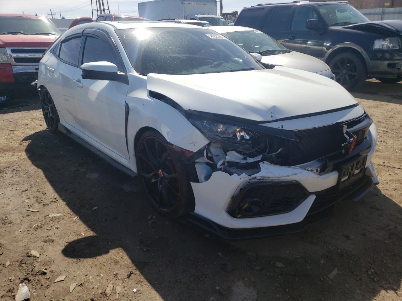 HONDA CIVIC EX 2017 with VIN SHHFK7H59HU214929 - Photo from auction