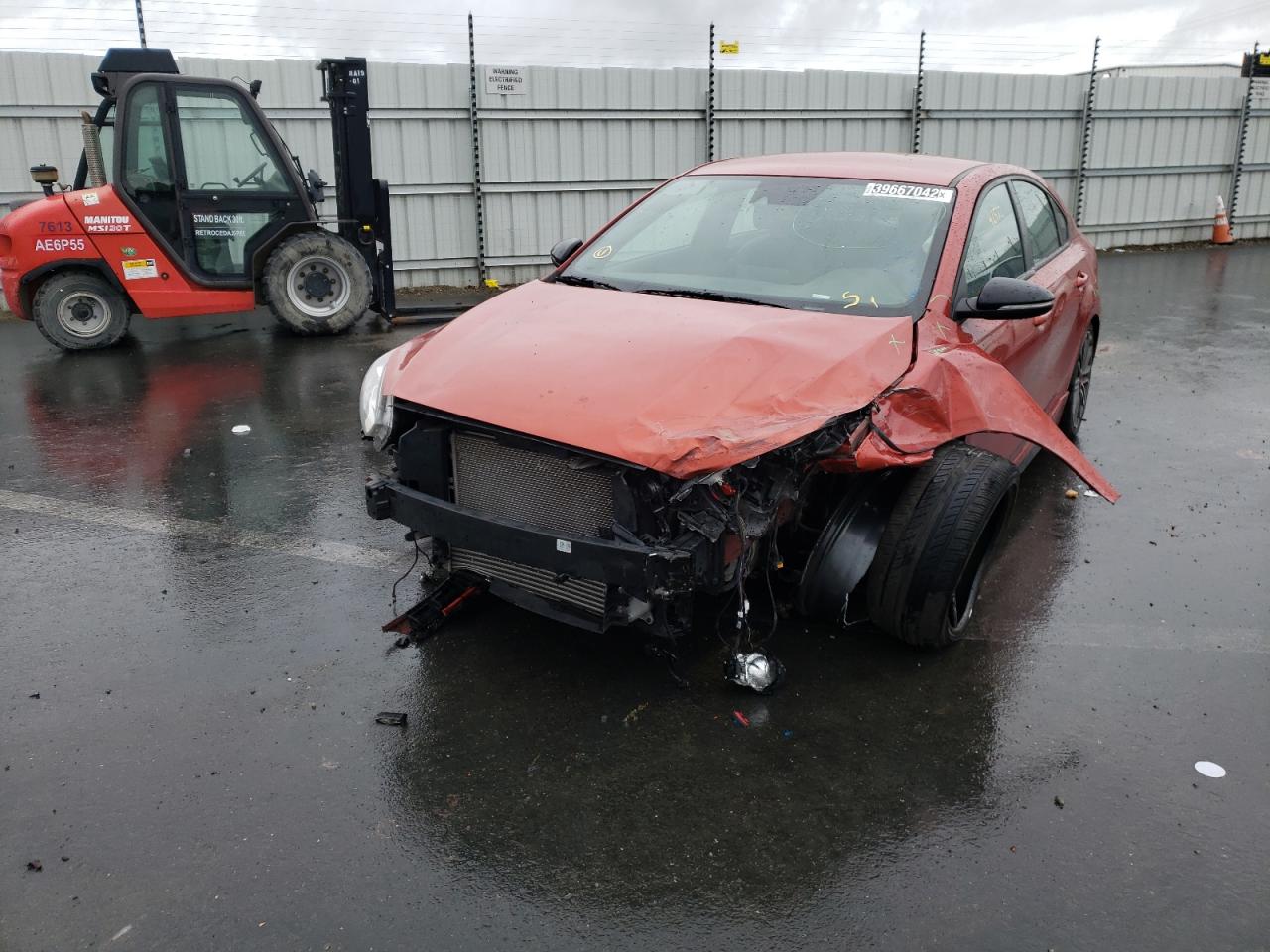 Photo 9 from auction – 2020 KIA FORTE GT with VIN 3KPF44AC0LE162835