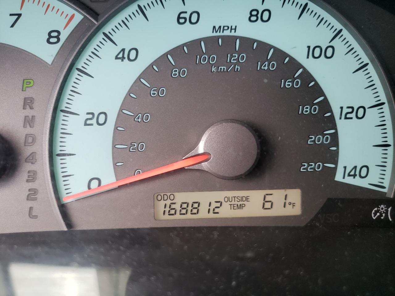 Photo 8 from auction – 2007 TOYOTA CAMRY CE with VIN 4T1BE46K47U080587