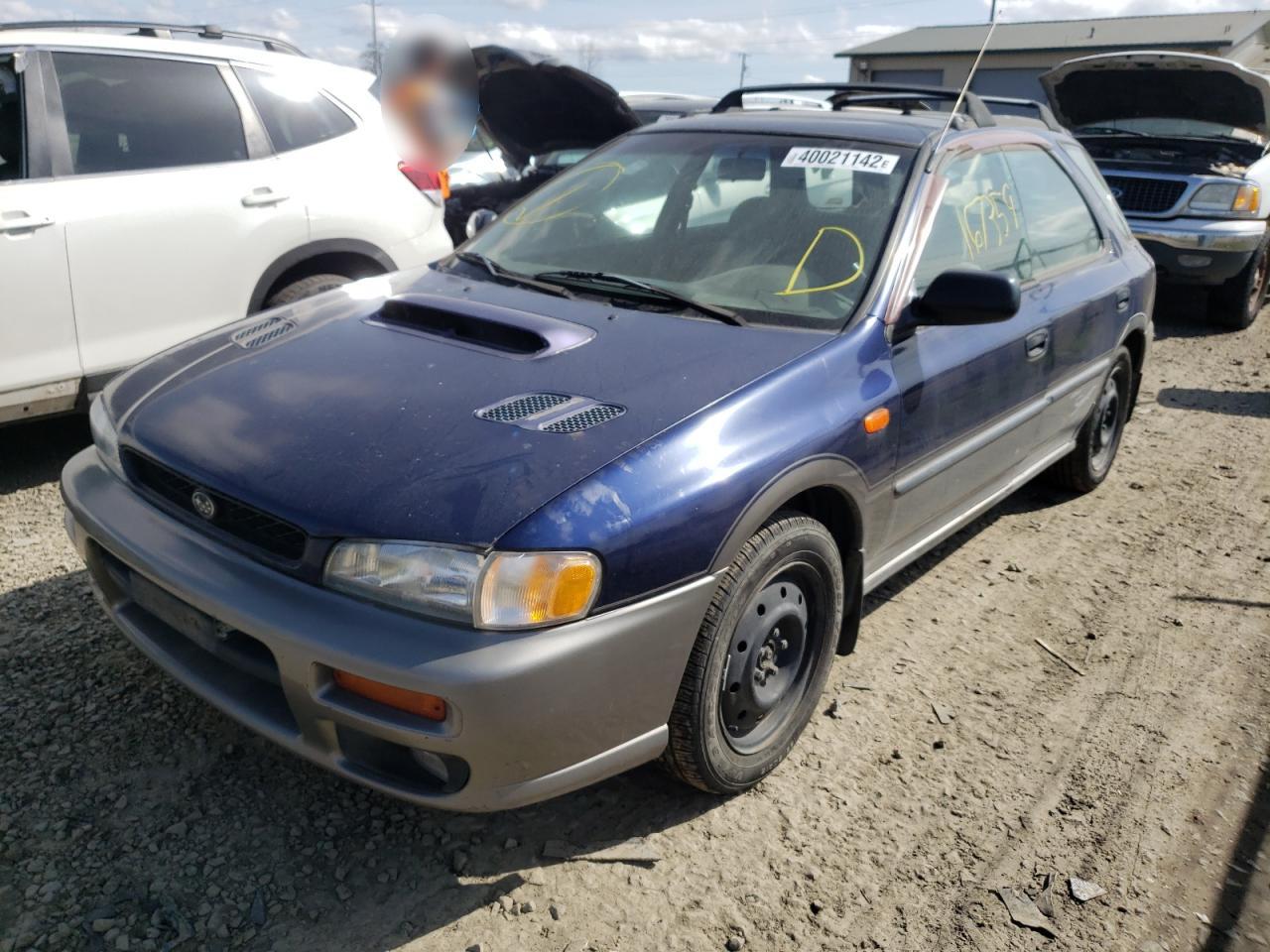Photo 2 from auction – 1997 SUBARU IMPREZA OU with VIN JF1GF4856VH802281