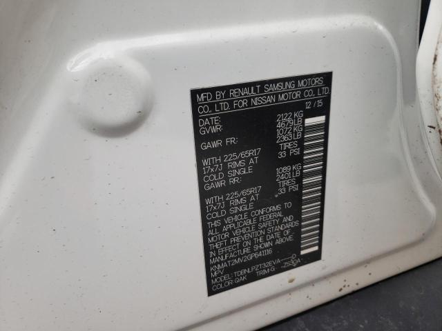 Photo 10 from auction – 2016 NISSAN ROGUE S with VIN KNMAT2MV2GP641116