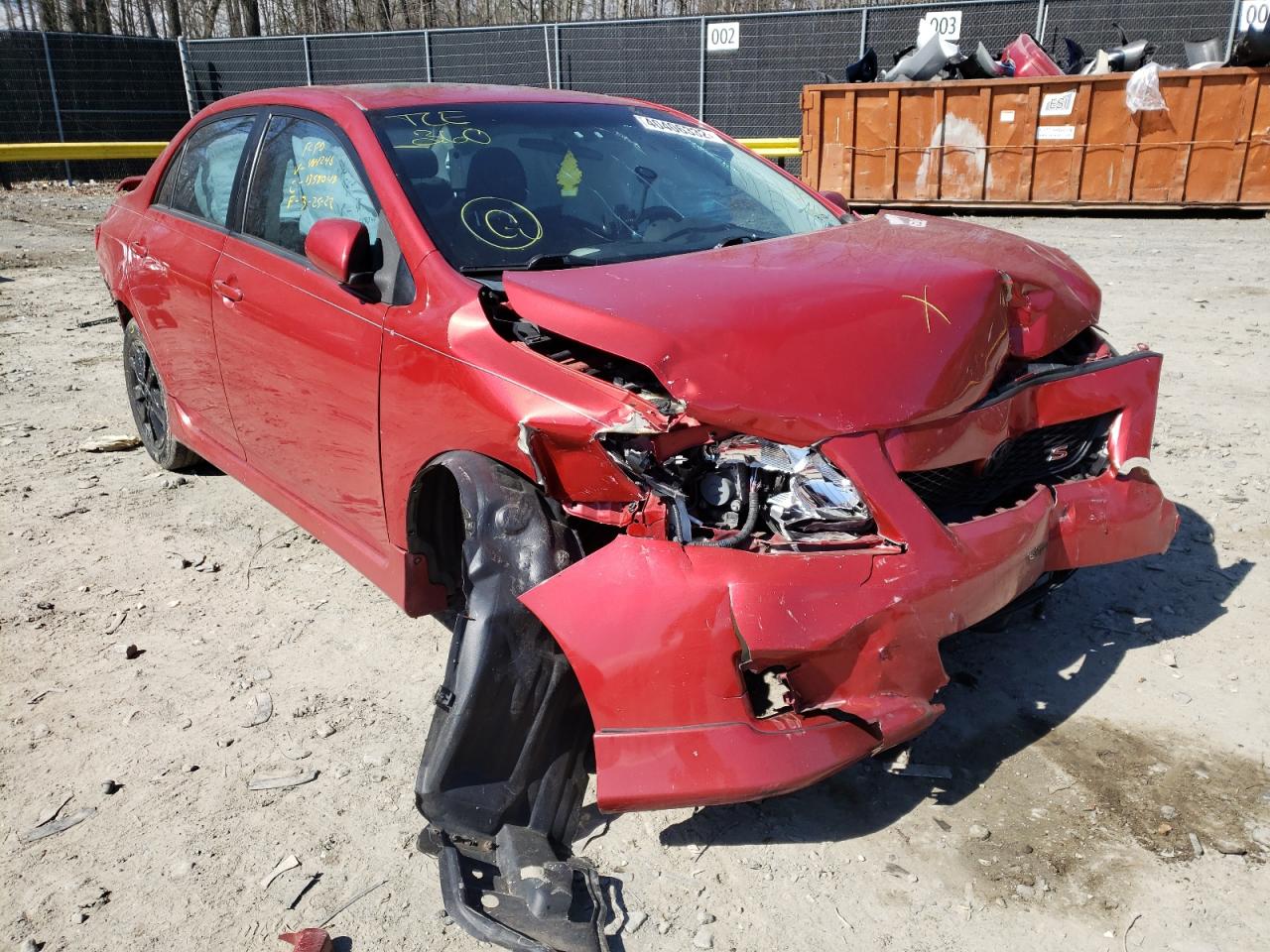 TOYOTA COROLLA BA 2010 with VIN 2T1BU4EE4AC464246 - Photo from auction