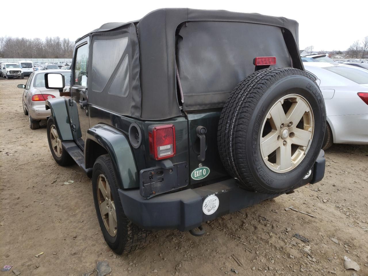 Photo 3 from auction – 2010 JEEP WRANGLER S with VIN 1J4AA5D12AL208327