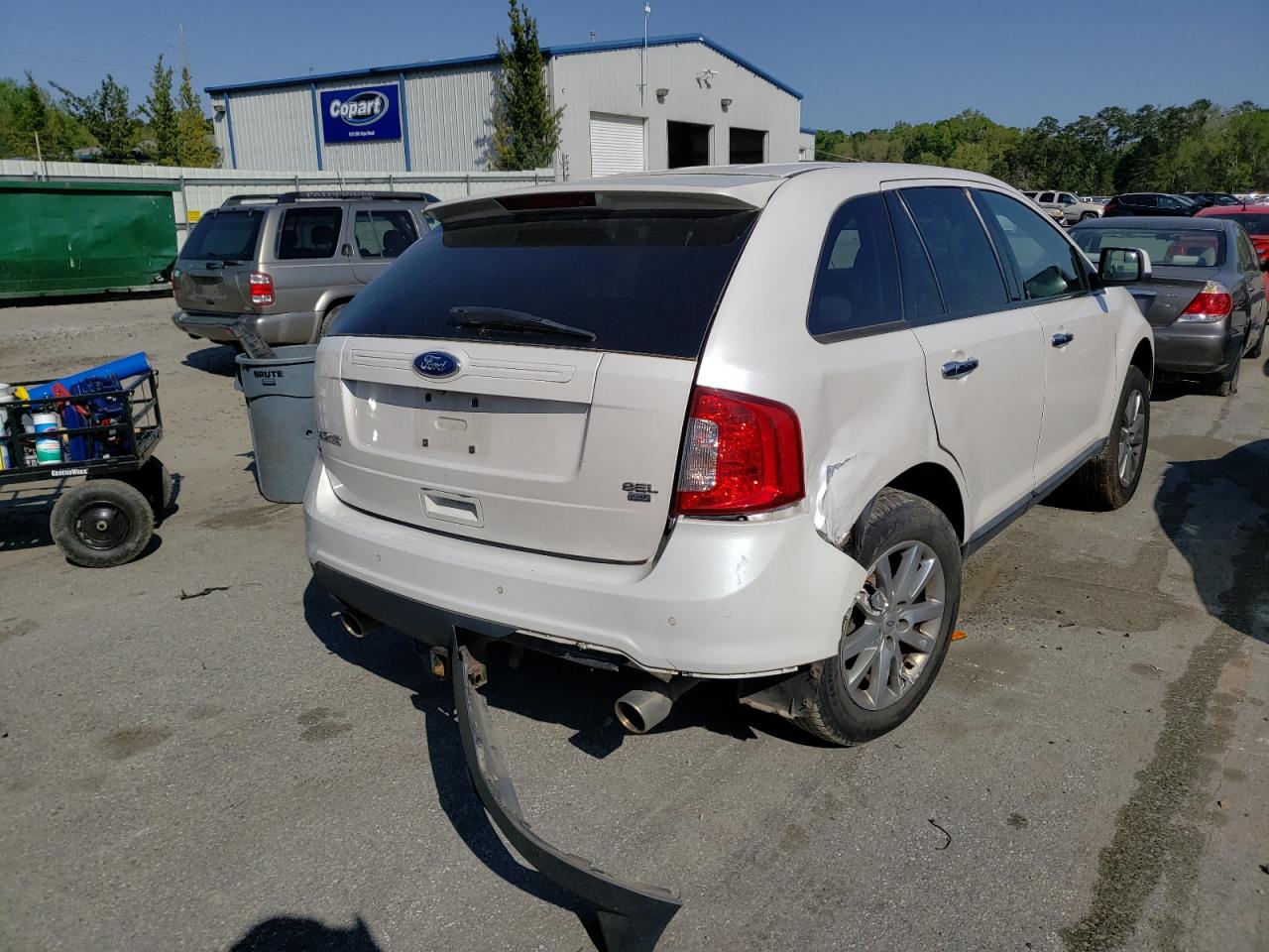 Photo 4 from auction – 2011 FORD EDGE SEL with VIN 2FMDK4JC8BBA56549