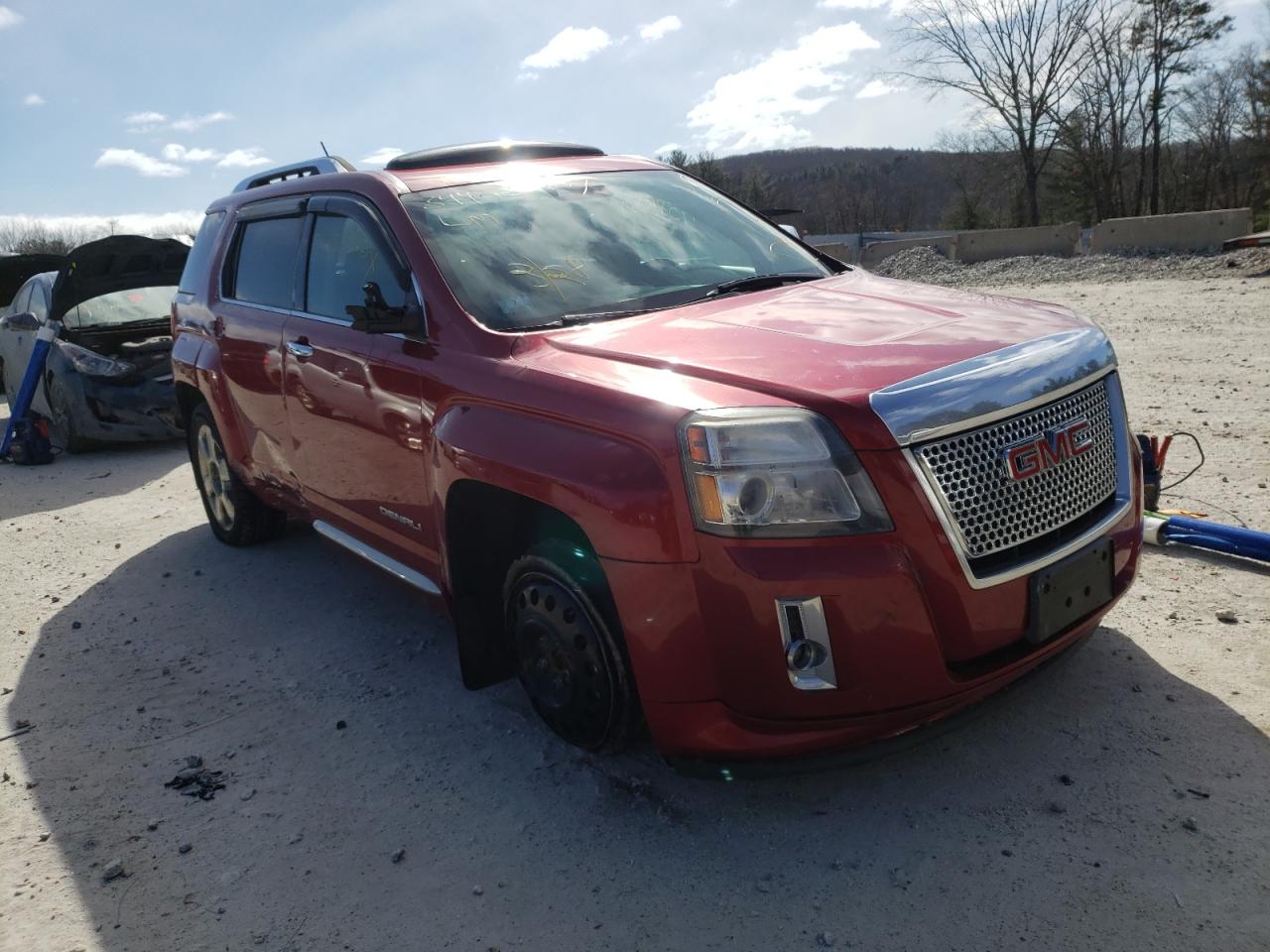 GMC TERRAIN DE 2013 with VIN 2GKFLZE33D6302523 - Photo from auction