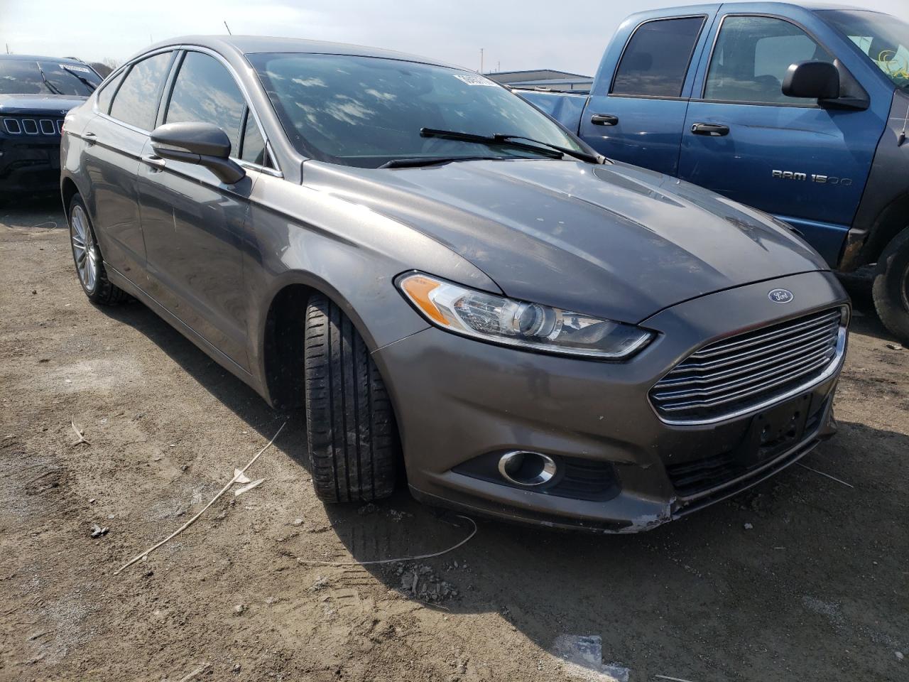 FORD FUSION SE 2013 with VIN 3FA6P0HRXDR389587 - Photo from auction