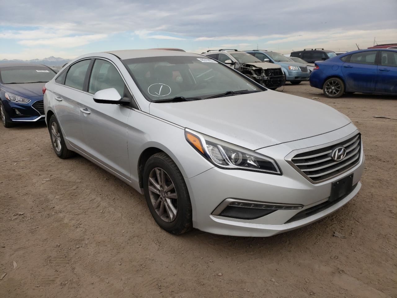 HYUNDAI SONATA SE 2015 with VIN 5NPE24AF4FH014490 - Photo from auction