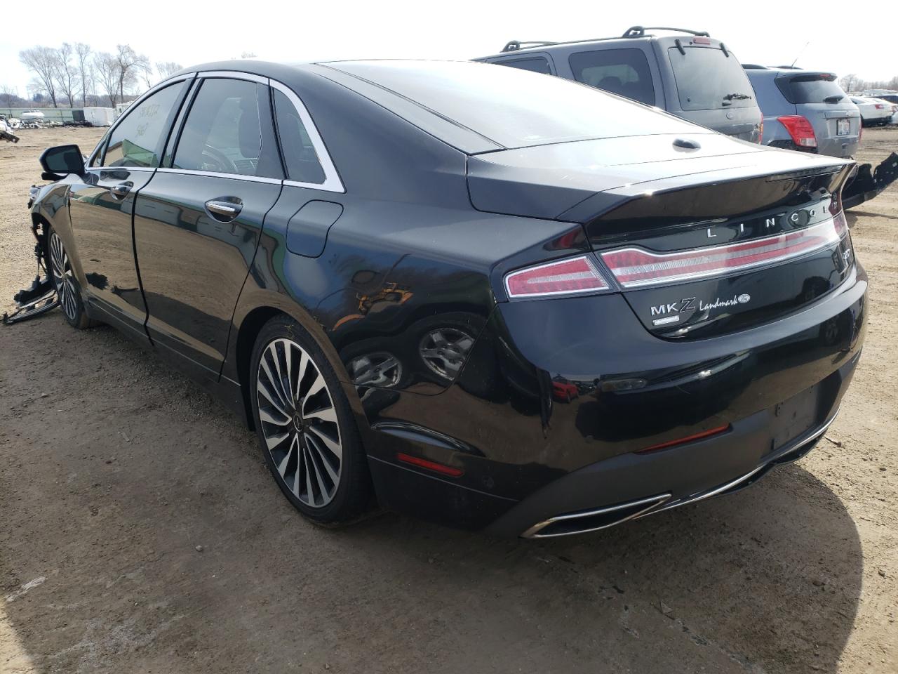 Photo 3 from auction – 2017 LINCOLN MKZ BLACK with VIN 3LN6L5G95HR659217