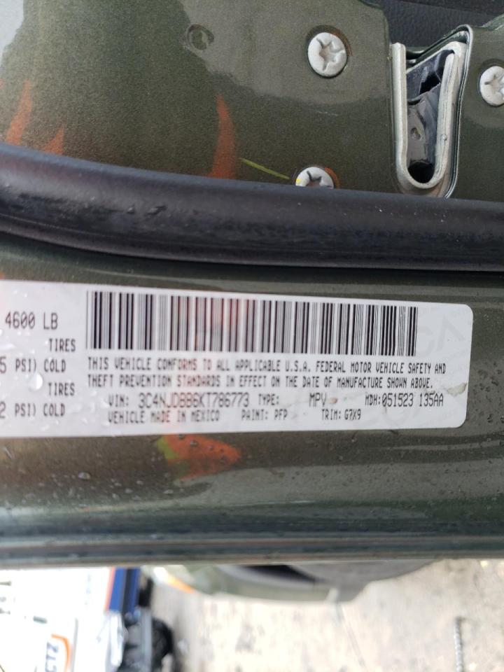Photo 10 from auction – 2019 JEEP COMPASS LA with VIN 3C4NJDBB6KT786773