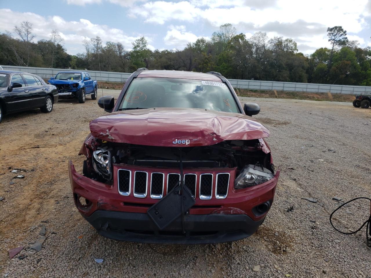 Photo 9 from auction – 2016 JEEP COMPASS SP with VIN 1C4NJCBA6GD810889