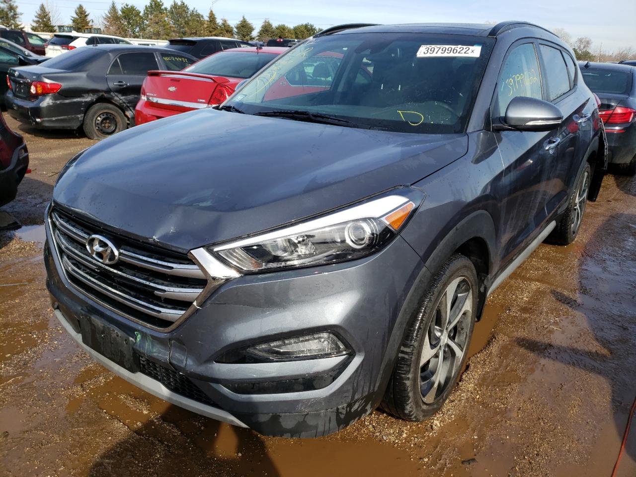Photo 2 from auction – 2018 HYUNDAI TUCSON VAL with VIN KM8J3CA24JU706973