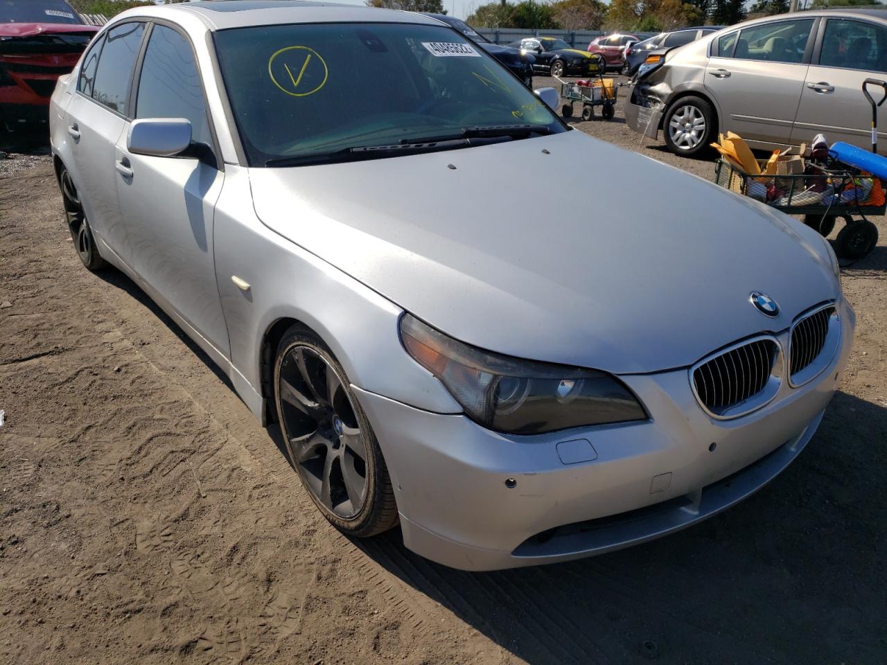Photo 9 from auction – 2007 BMW 550 I with VIN WBANB53507CP04418