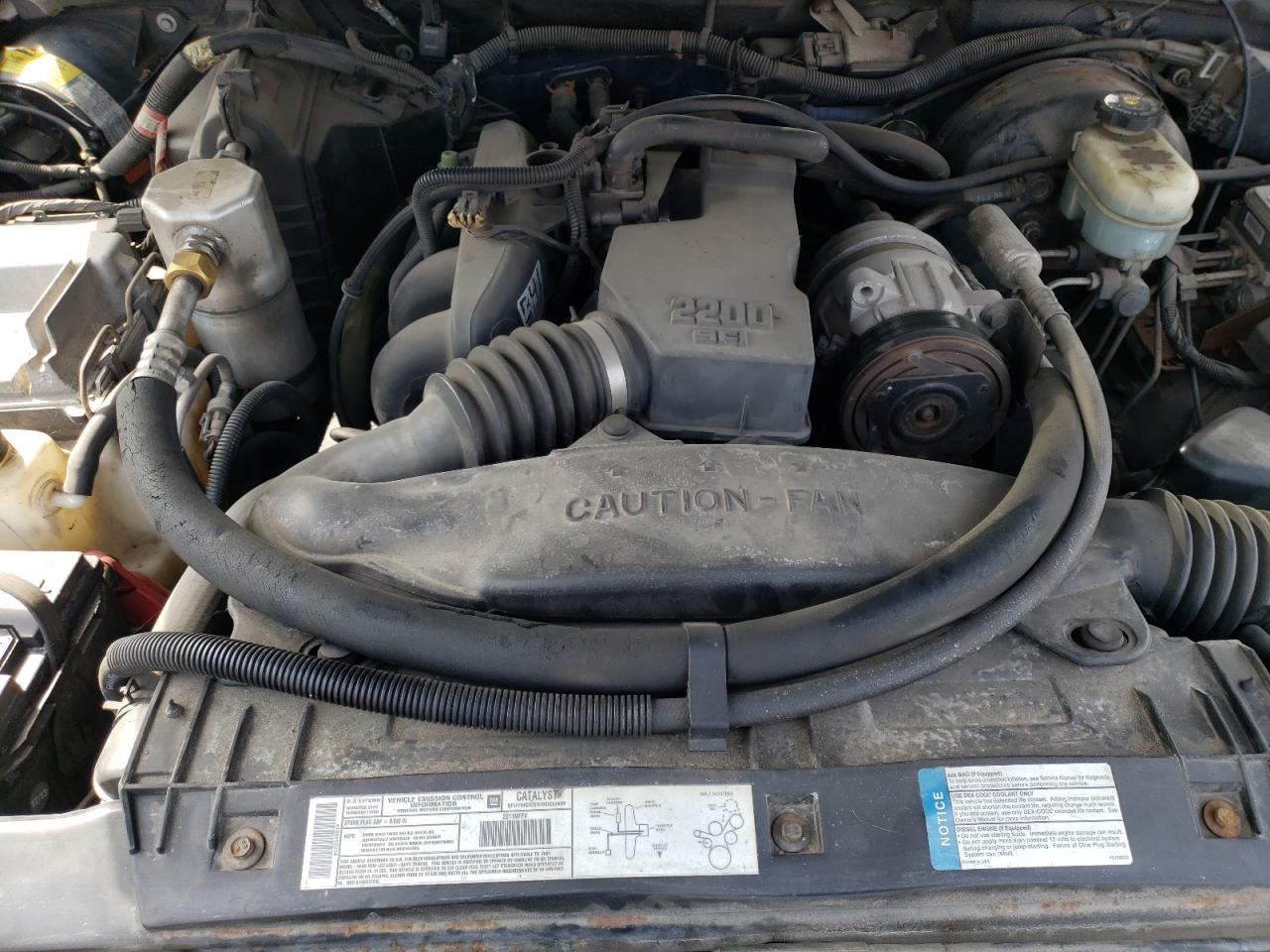 Photo 7 from auction – 2001 CHEVROLET S10 with VIN 1GCCS195118254881