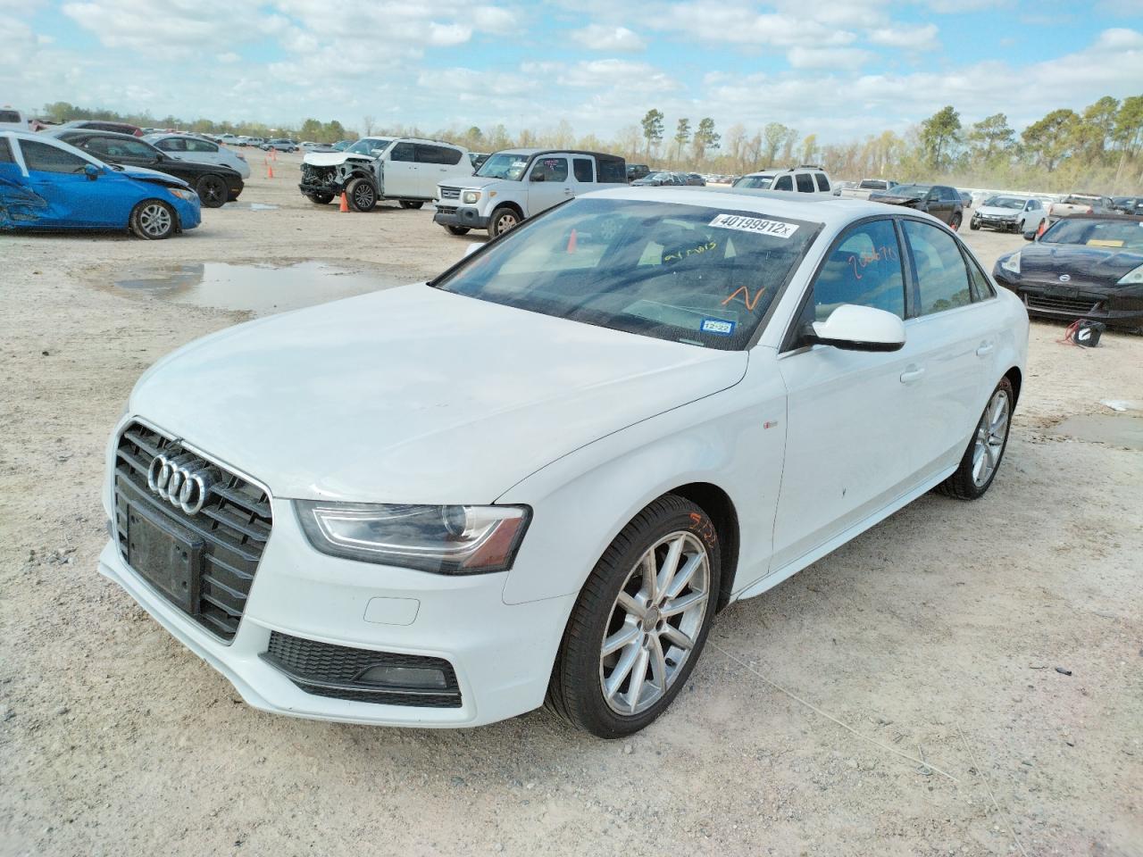 Photo 2 from auction – 2014 AUDI A4 PREMIUM with VIN WAUFFAFL2EN024937