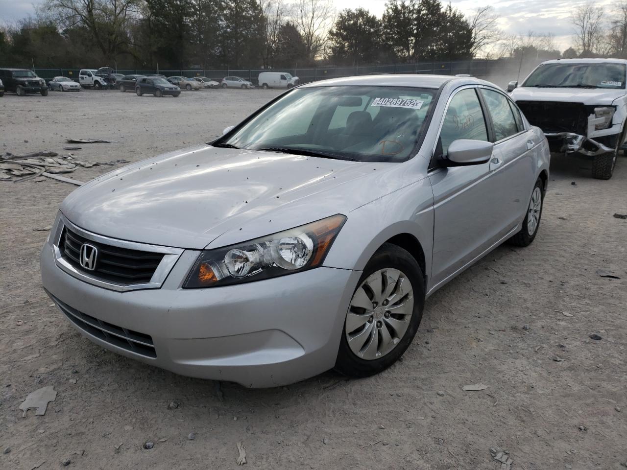 Photo 2 from auction – 2010 HONDA ACCORD LX with VIN 1HGCP2F32AA100443