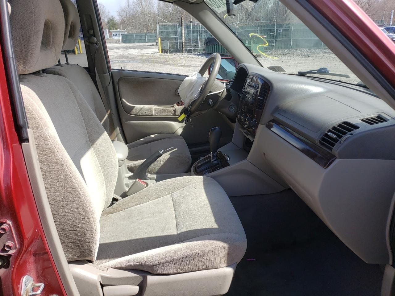 Foto 5 de la subasta – 2005 SUZUKI XL7 EX con VIN JS3TX92V654101289
