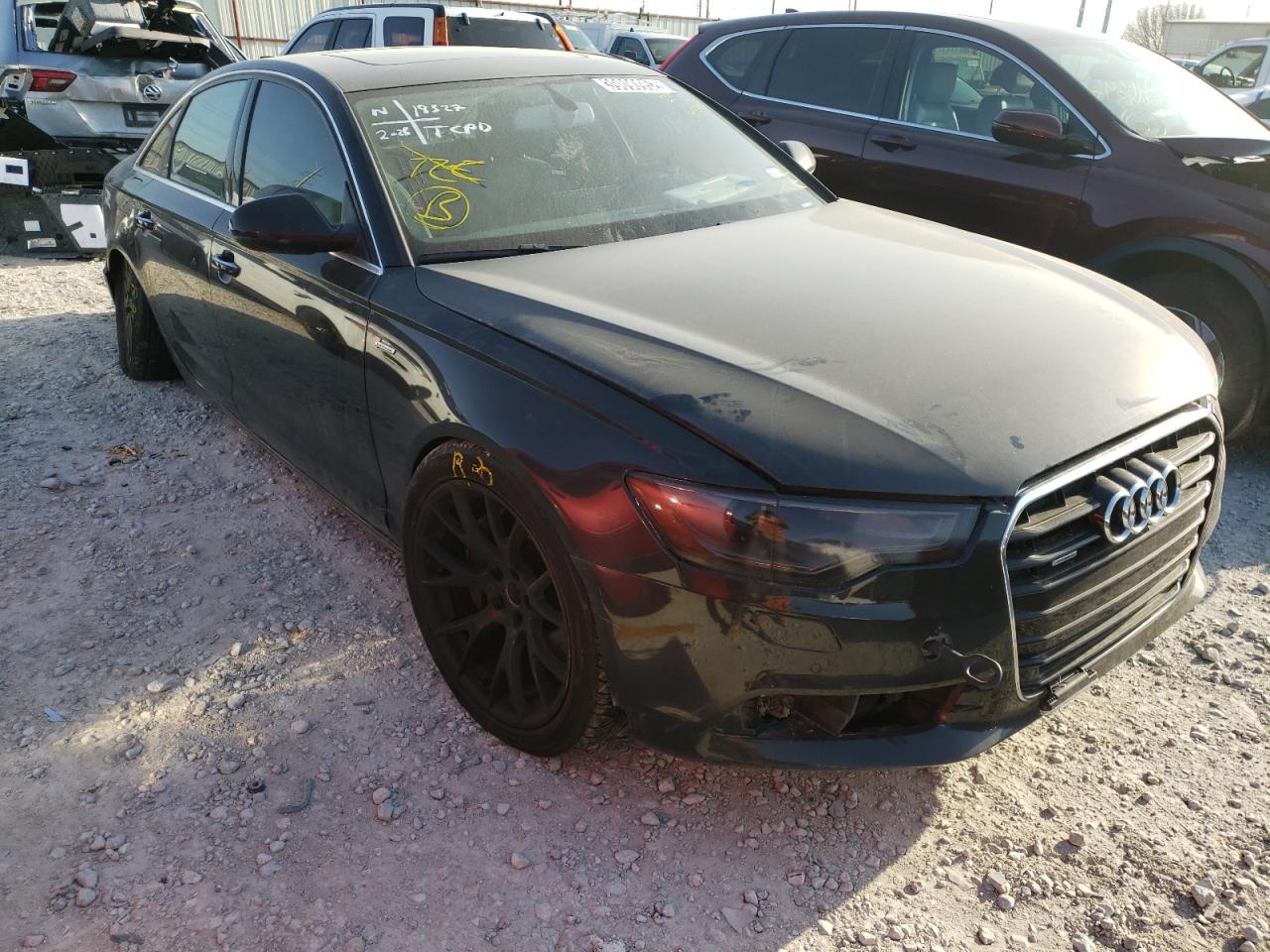 AUDI A6 PREMIUM 2013 with VIN WAUGGAFC1DN018062 - Photo from auction