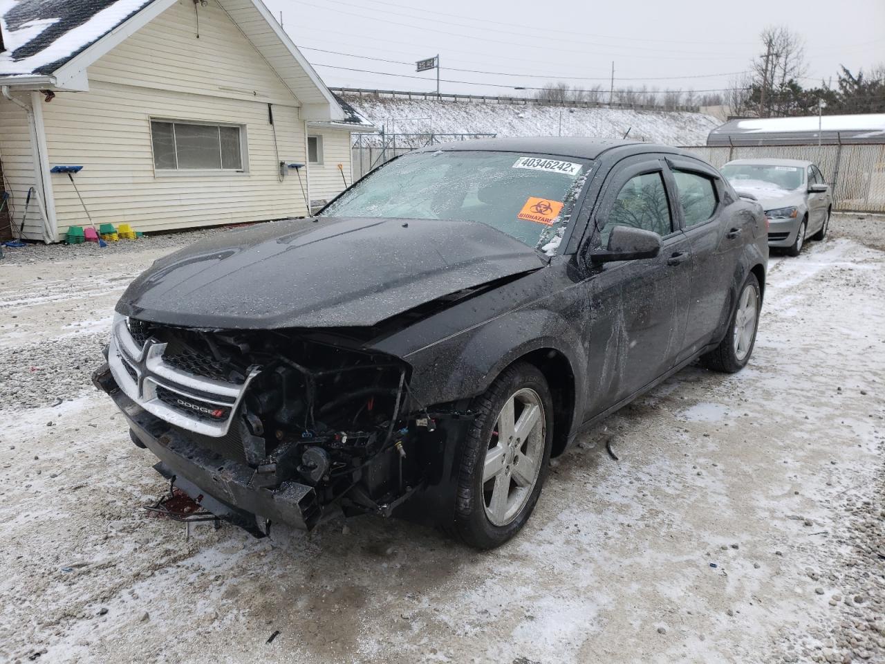 صورة رقم 2 من المزاد - 2013 DODGE AVENGER SE مع VIN 1C3CDZAB5DN566836