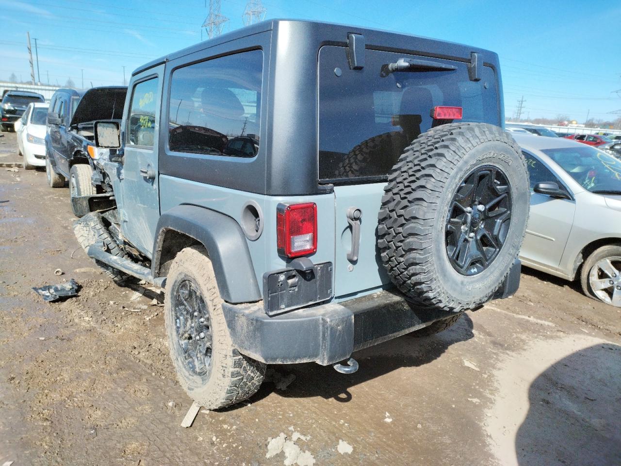 Photo 3 from auction – 2015 JEEP WRANGLER S with VIN 1C4AJWAG1FL585923