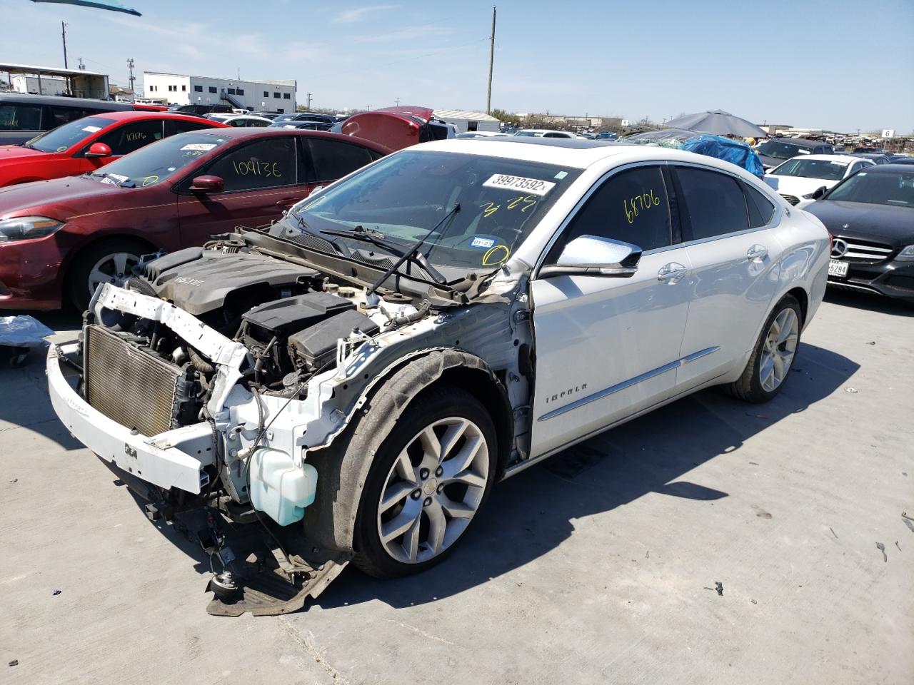 Photo 2 from auction – 2017 CHEVROLET IMPALA PRE with VIN 1G1145S39HU150036