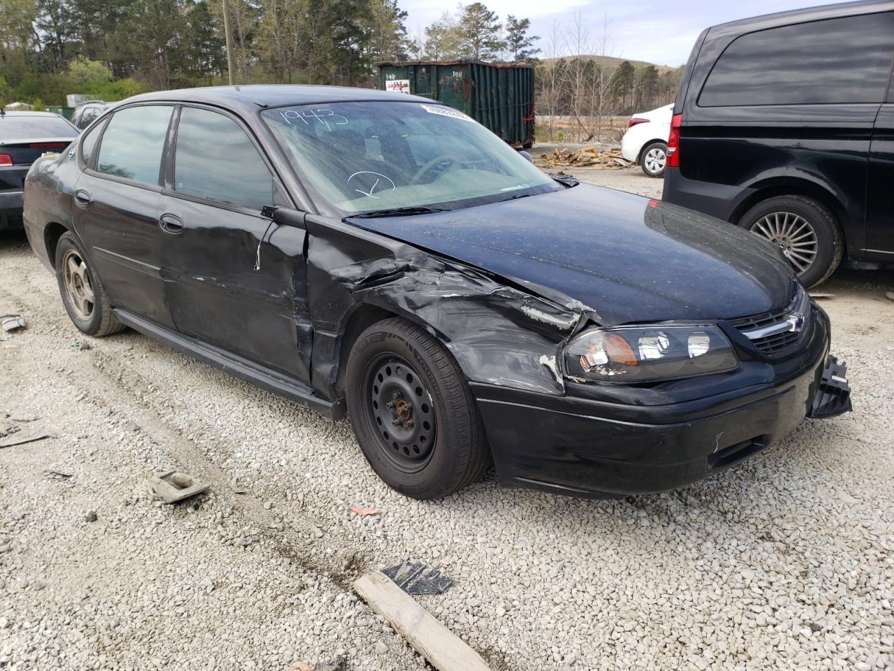 CHEVROLET IMPALA 2002 with VIN 2G1WF55K429221943 - Photo from auction
