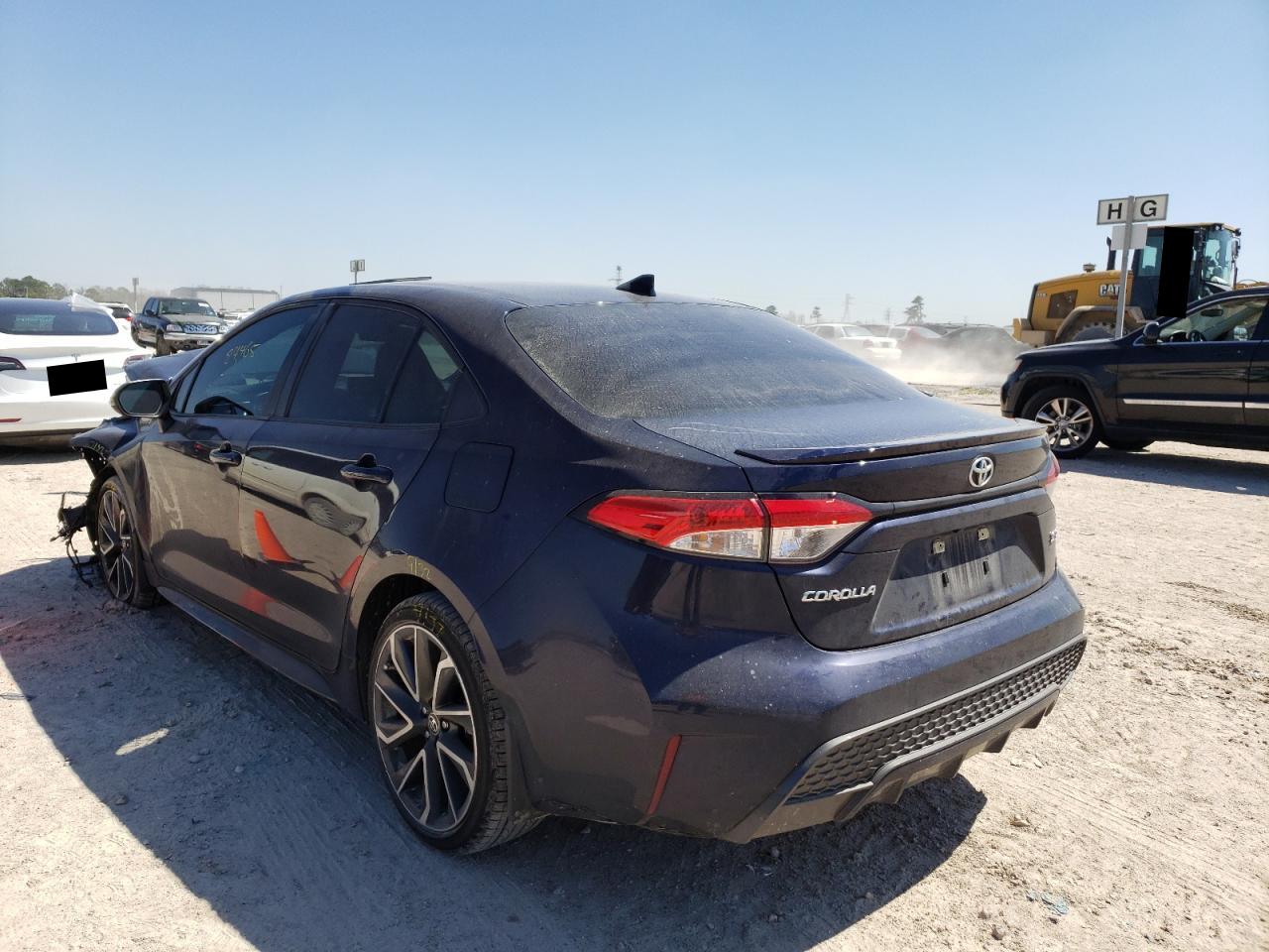 Photo 3 from auction – 2020 TOYOTA COROLLA SE with VIN 5YFS4RCE2LP044522