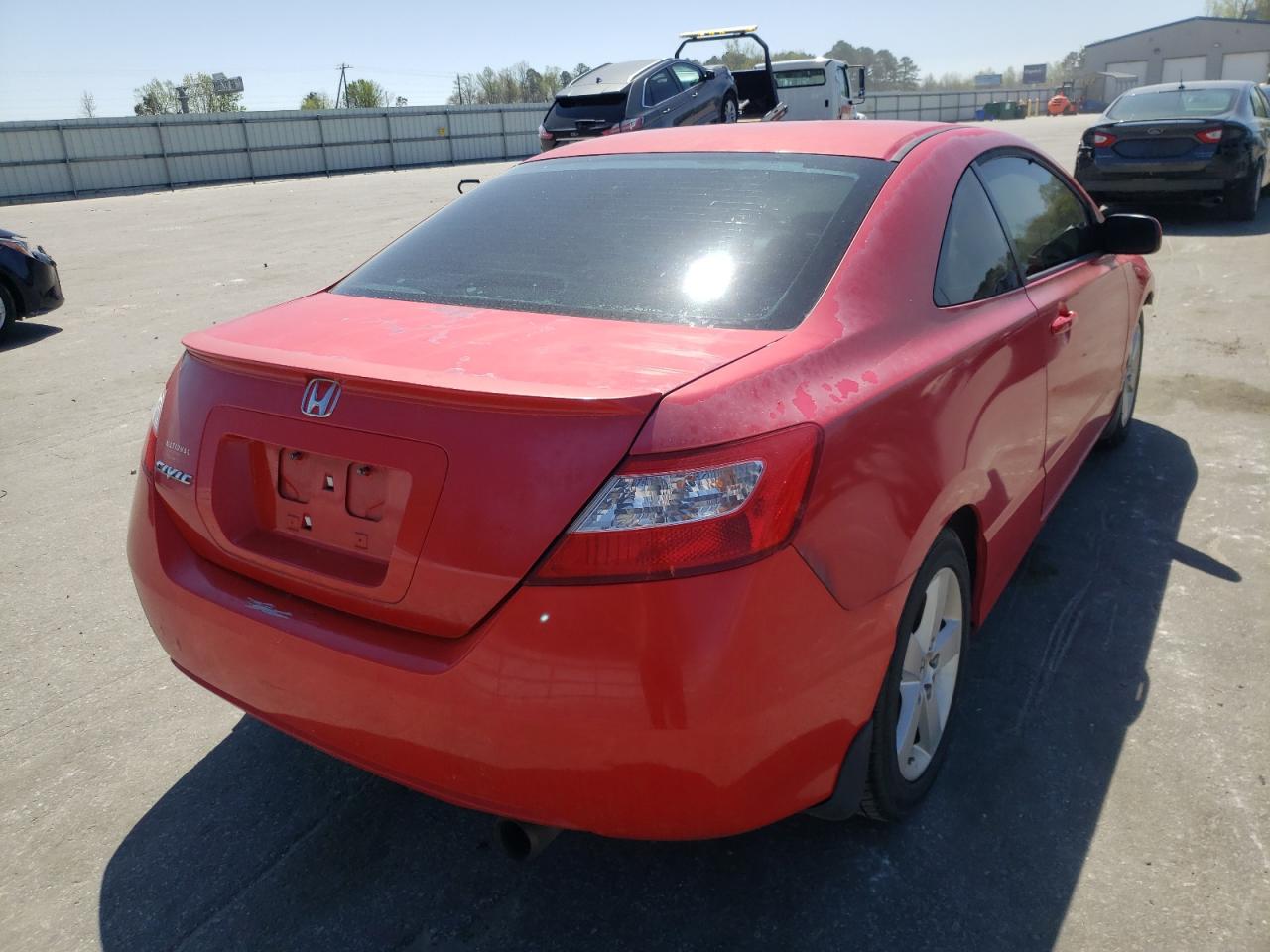 Photo 4 from auction – 2008 HONDA CIVIC EX with VIN 2HGFG118X8H545910