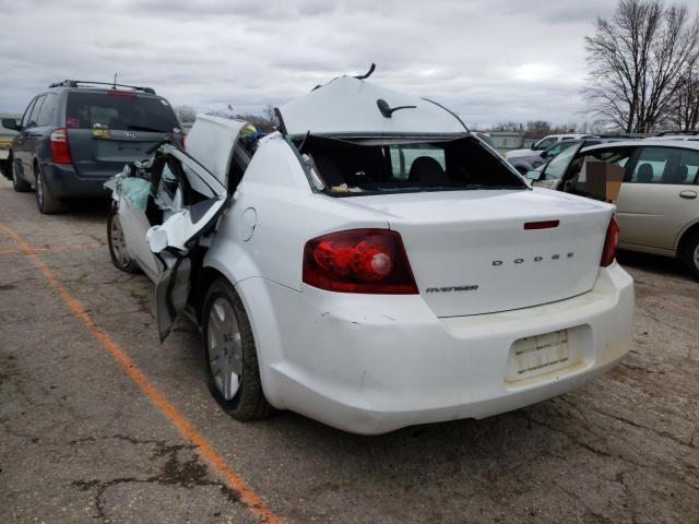 Photo 3 from auction – 2014 DODGE AVENGER SE with VIN 1C3CDZAG8EN174205