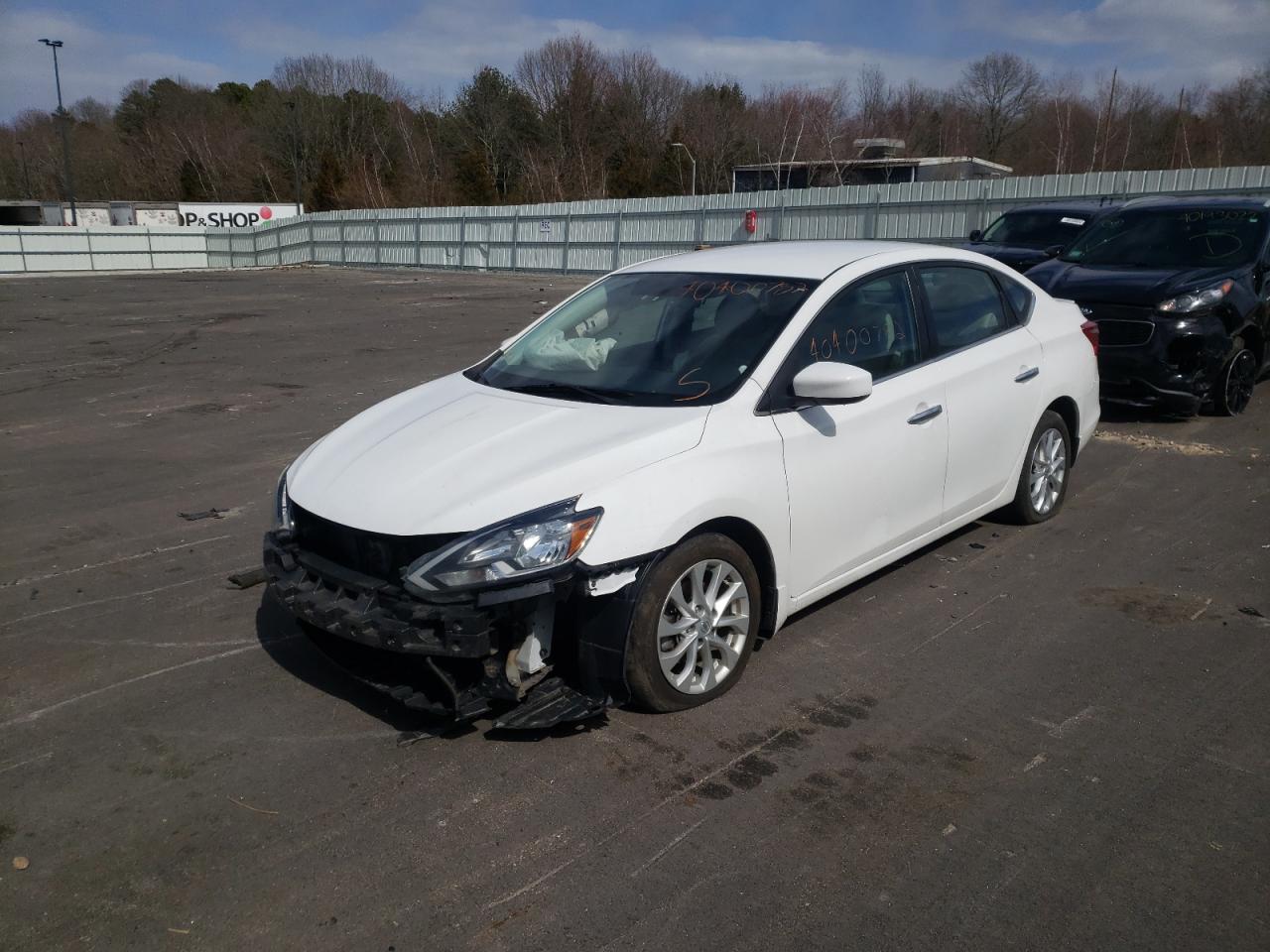 Photo 2 from auction – 2017 NISSAN SENTRA S with VIN 3N1AB7AP9HY249873