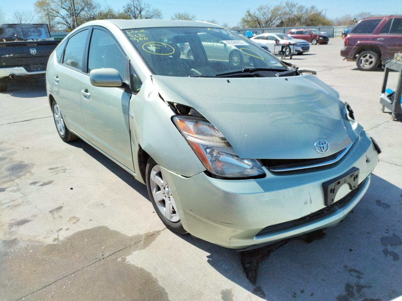 TOYOTA PRIUS 2008 with VIN JTDKB20U083335335 - Photo from auction
