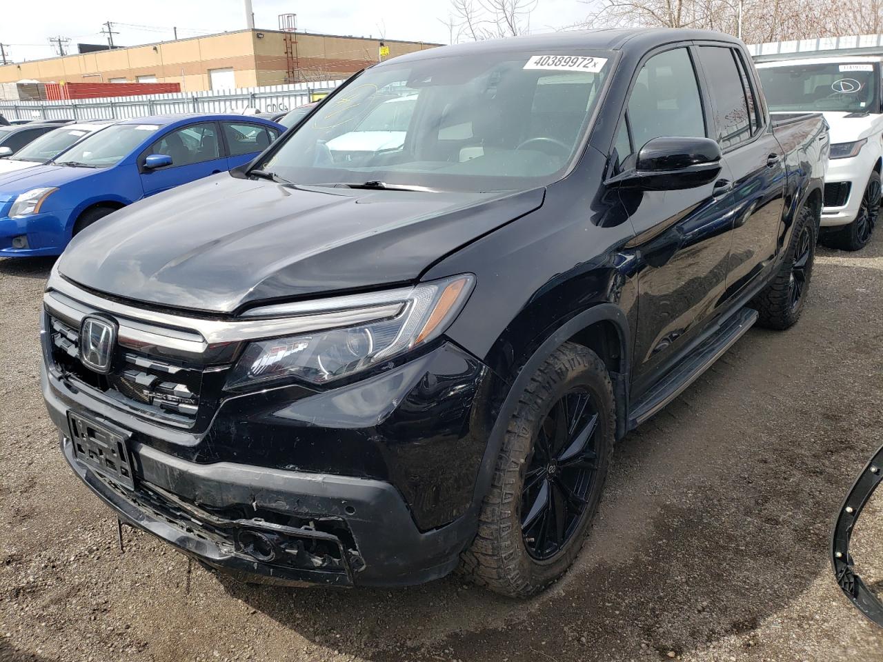 Photo 2 from auction – 2018 HONDA RIDGELINE with VIN 5FPYK3F84JB500989
