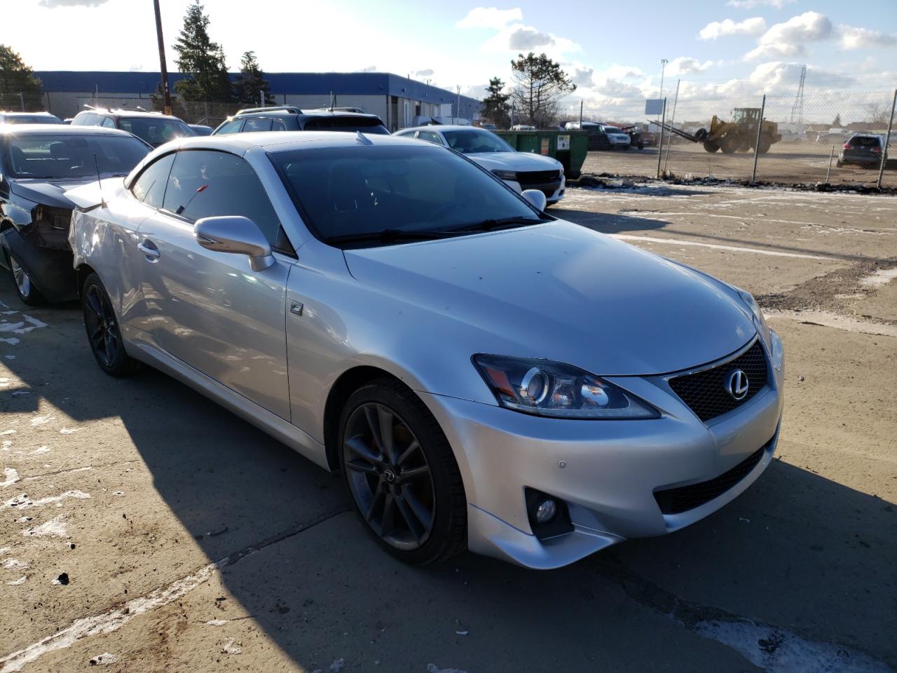 LEXUS IS 250 2013 with VIN JTHFF2C21D2527426 - Photo from auction