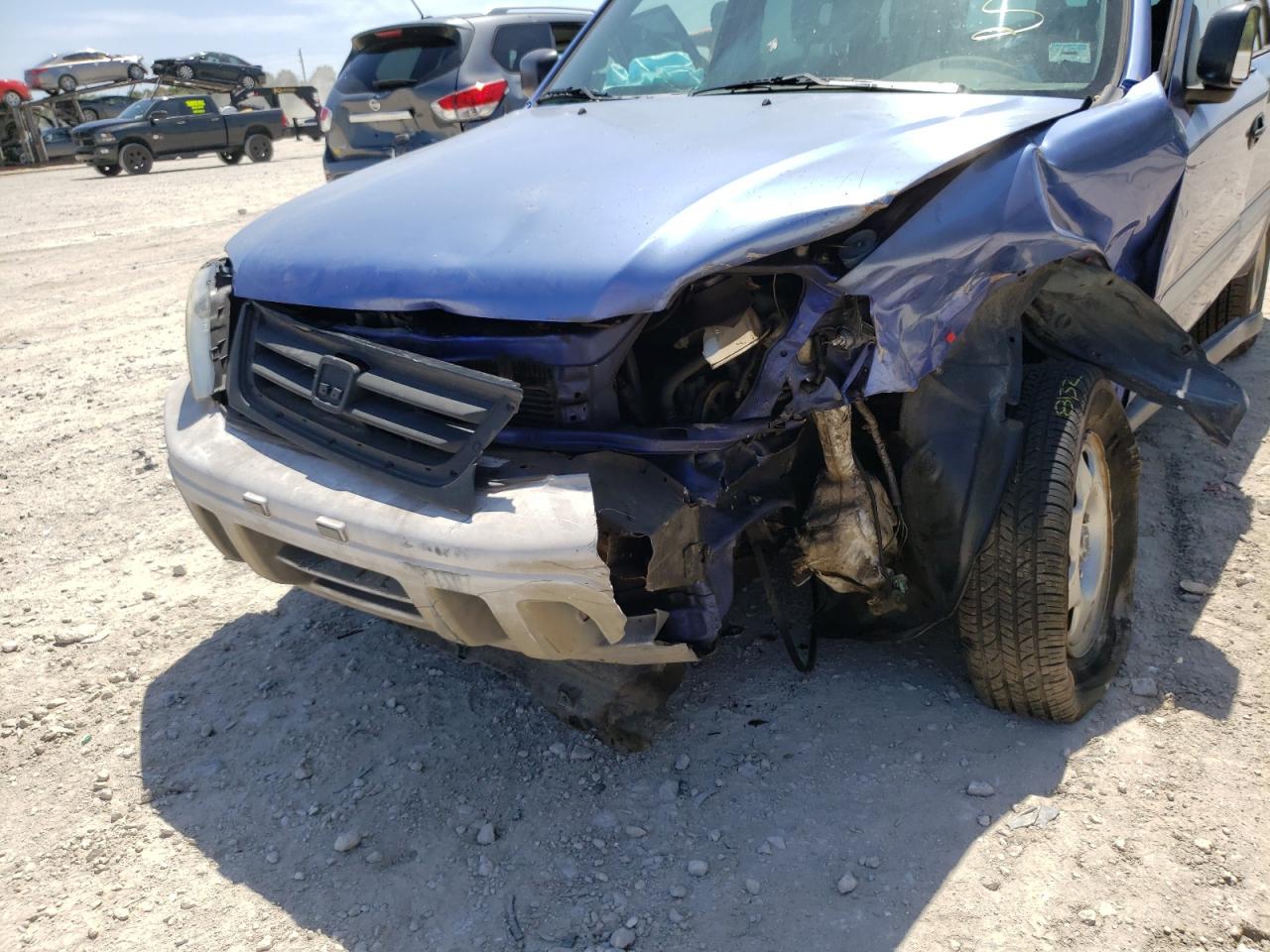 Photo 9 from auction – 2001 HONDA CR-V LX with VIN JHLRD28471C005844