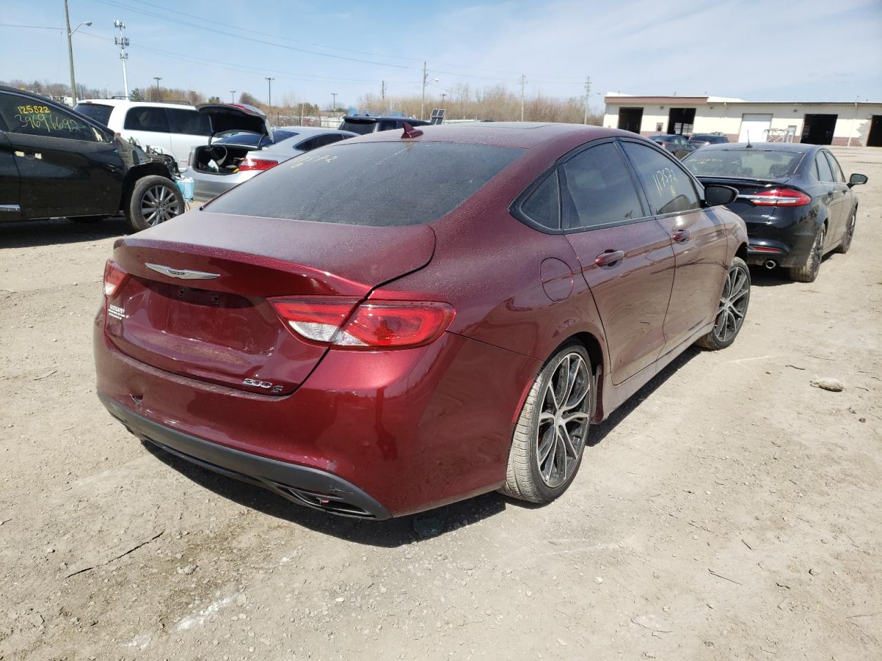 Photo 4 from auction – 2016 CHRYSLER 200 S with VIN 1C3CCCBG1GN117572
