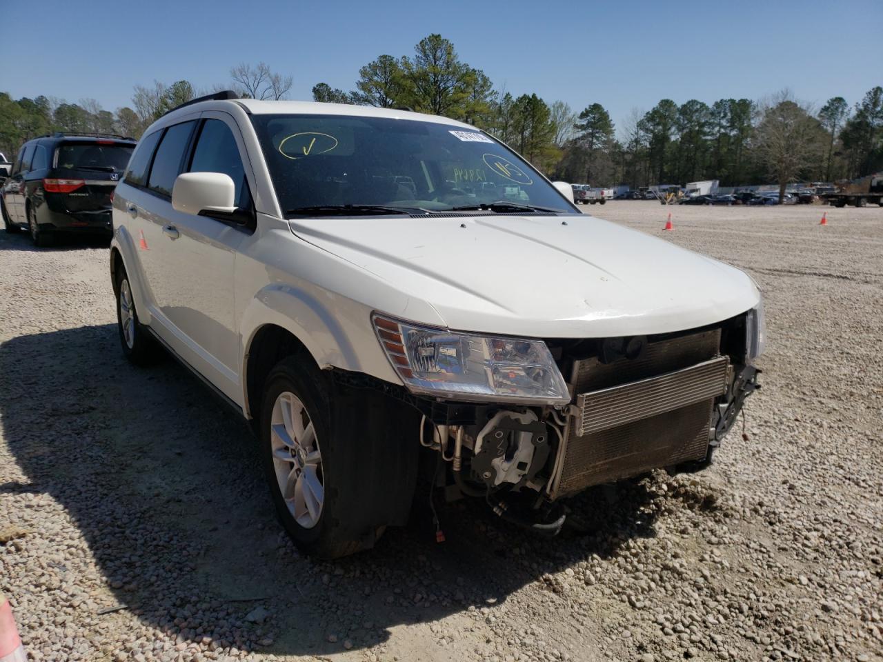 DODGE JOURNEY SX 2017 with VIN 3C4PDCBG6HT522788 - Photo from auction