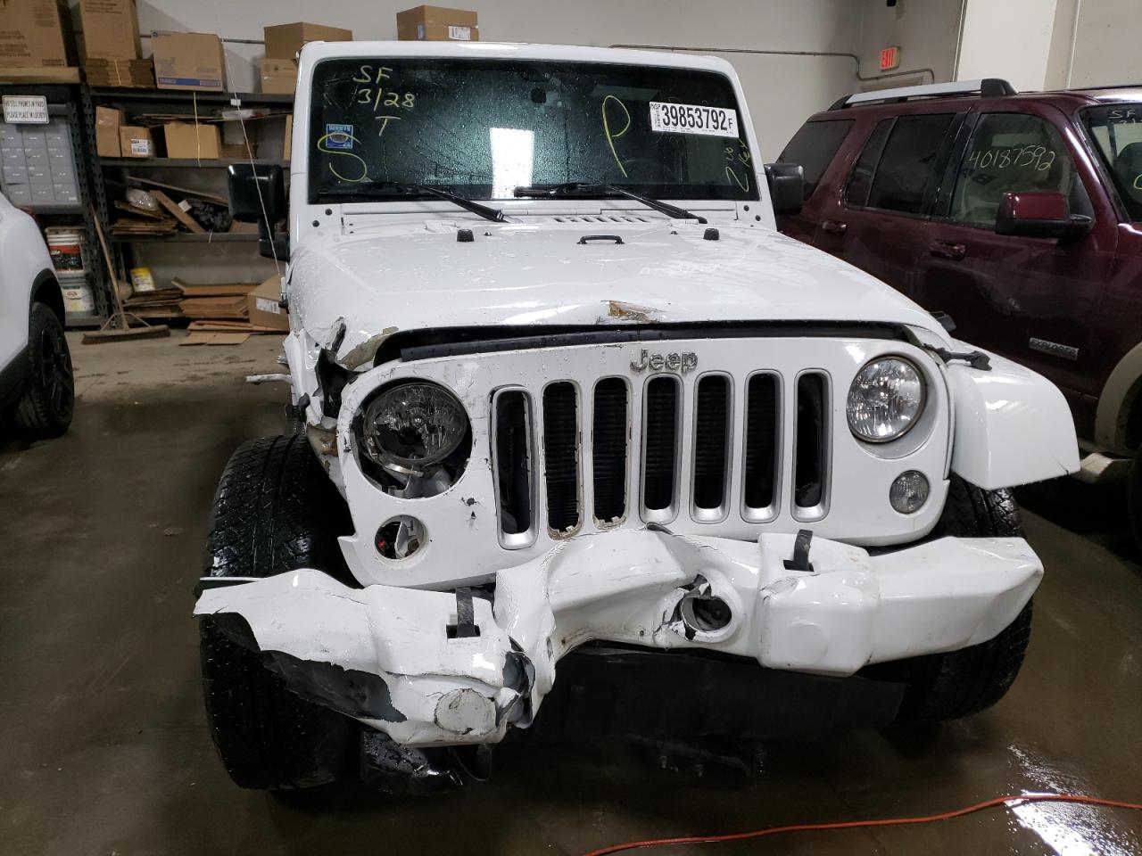 Photo 9 from auction – 2016 JEEP WRANGLER U with VIN 1C4BJWEG5GL266153